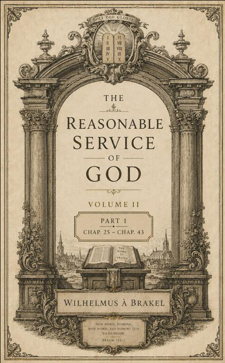Cover of The Reasonable Service of God 2 by Wilhelmus à Brakel